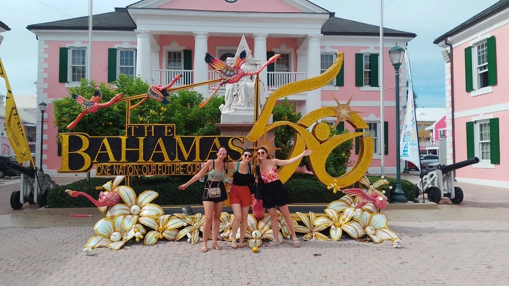 Historic colonial architecture in Nassau